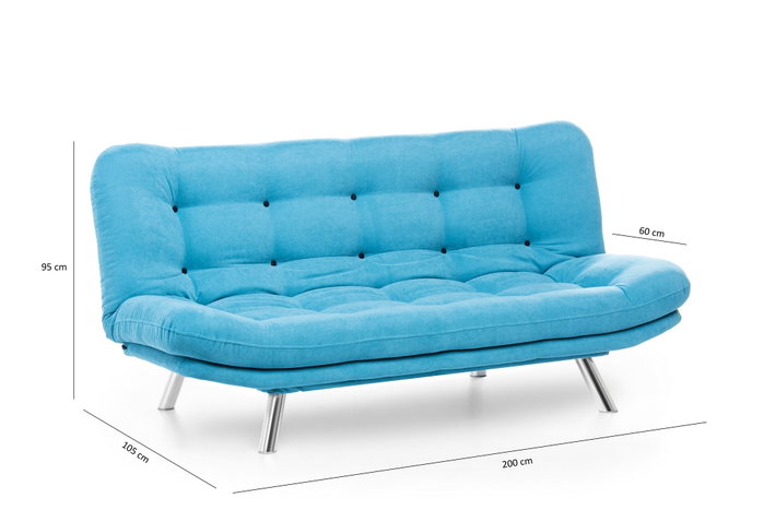 Atelier Del Sofa Misa Sofabed - Turquesa